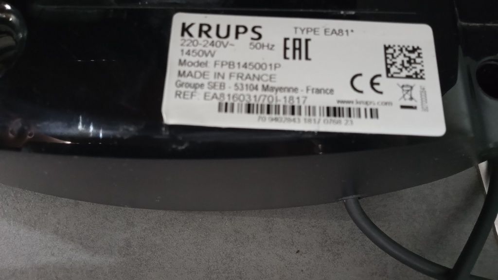 Ekspres ciśnieniowy KRUPS