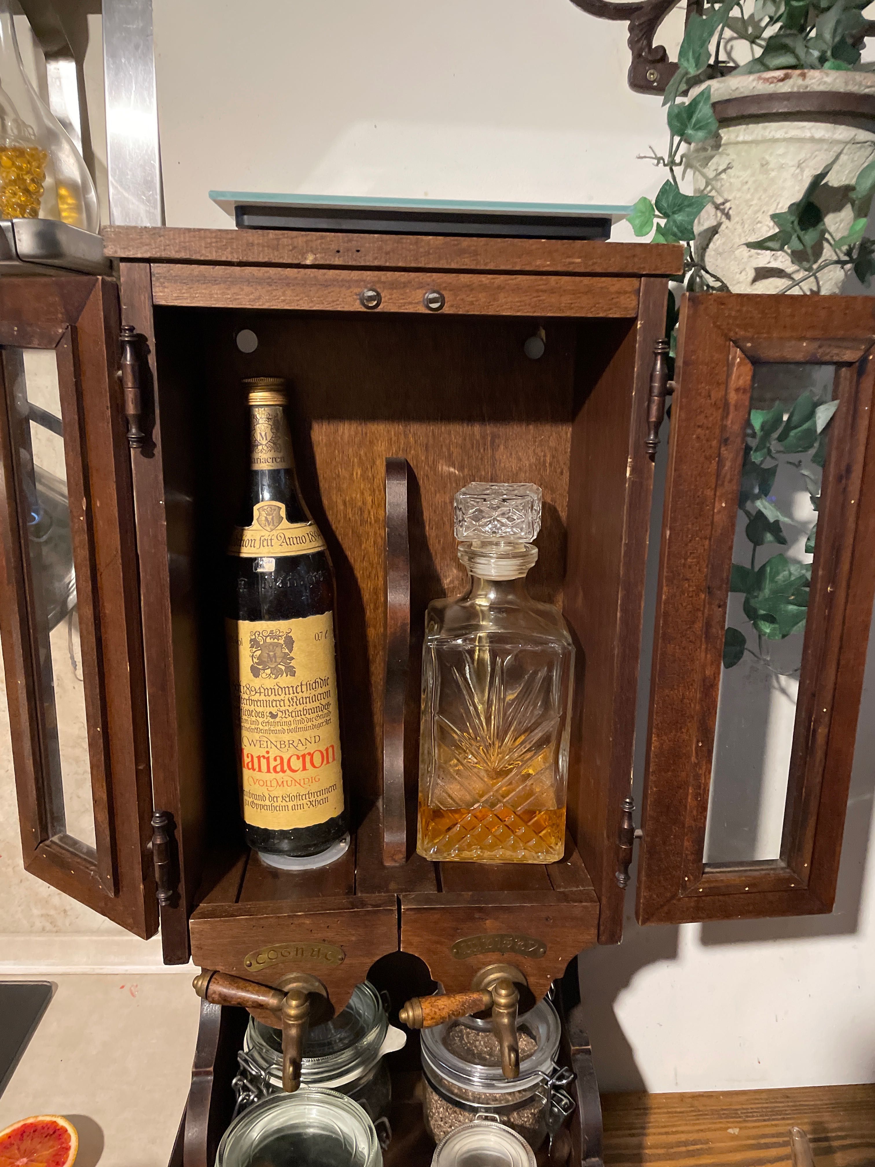 Barek/ nalewak do Cognac I Whisky Piekny ewentualnie Dekoracja Unikat