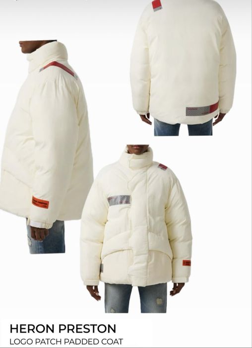Heron Preston зимовий пуховик