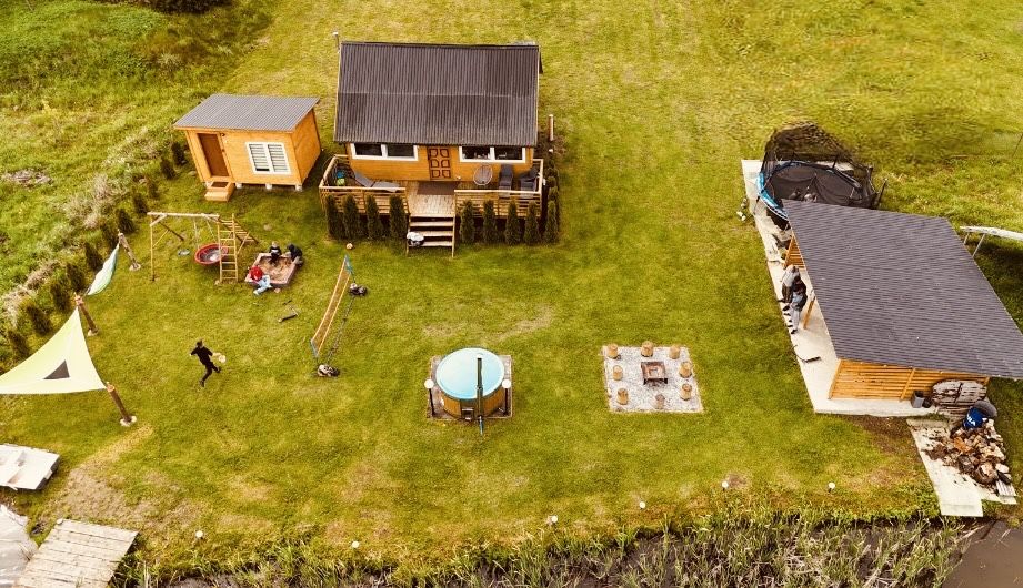 BAnia MAZURY-pomost, łódka, rybka, grill, ognisko, balia, sauna, itd.