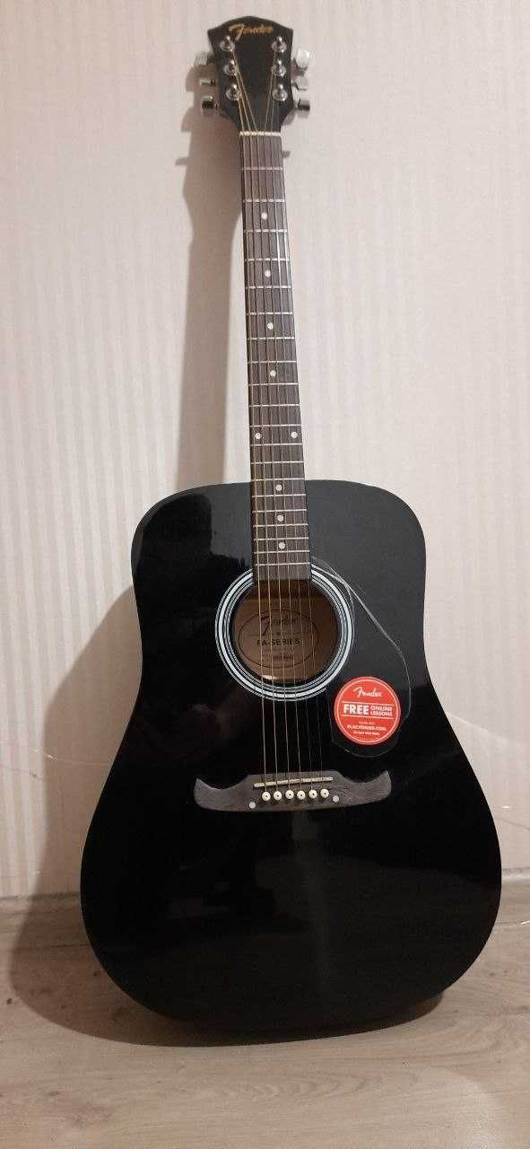 Акустична гітара Fender FA-125 Blk WN