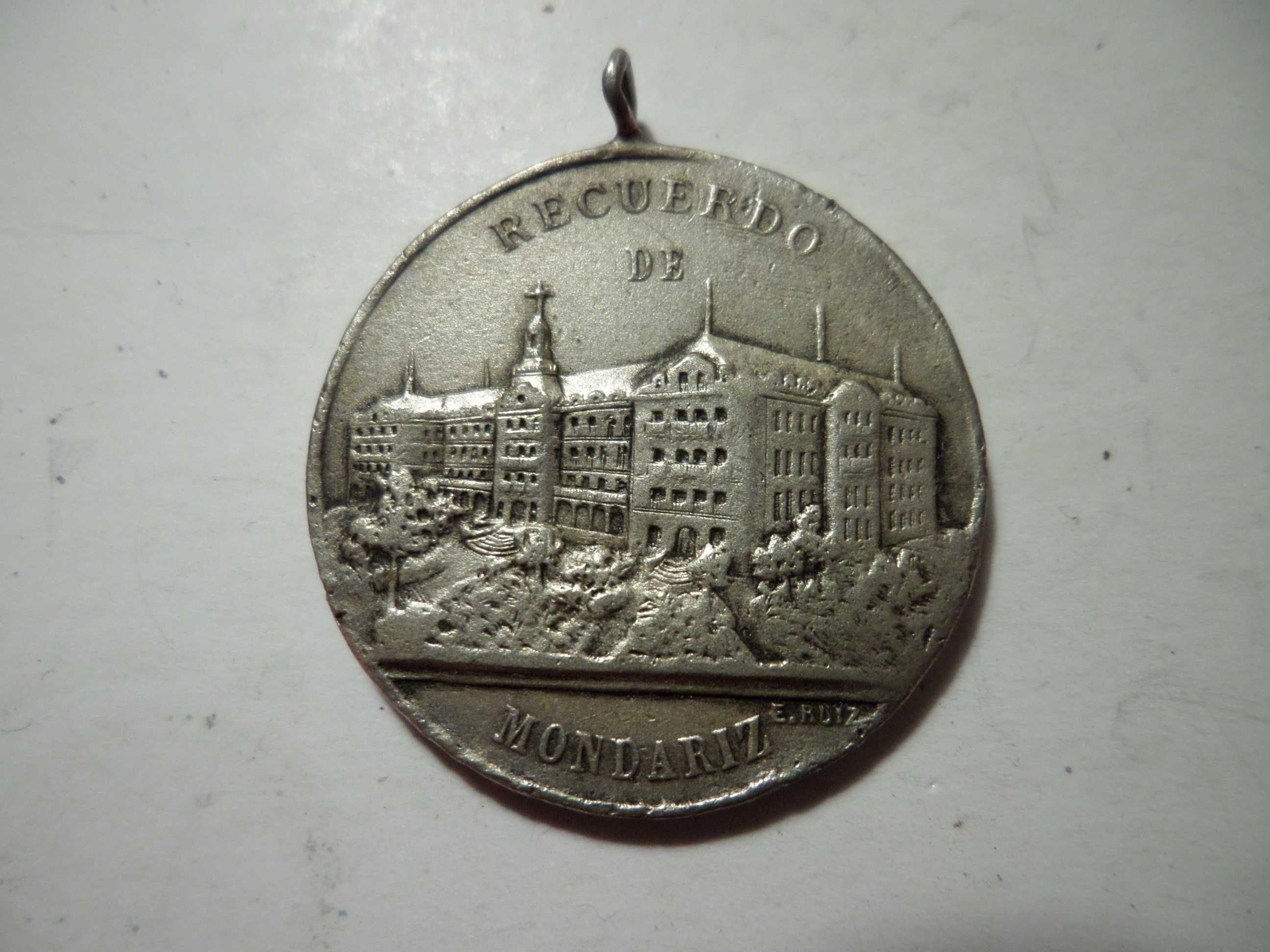 Medalha  'Recuerdo de Mondariz' , ano  1901