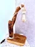 Lampa stołowa w stylu rustykalnym