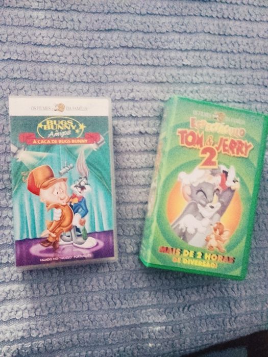 Cassetes Looney Tunes E Tom & Jerry