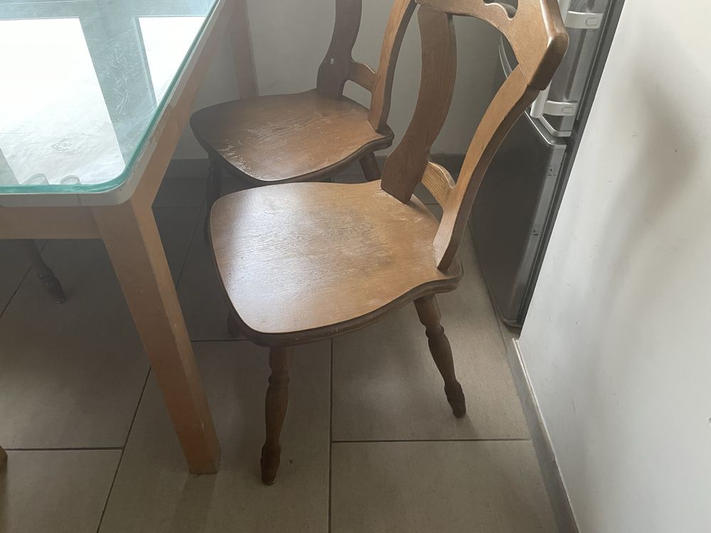 Krzesła 4 sztuki do kuchni salonu