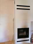 Kominek dwustronny firmy Defro Home