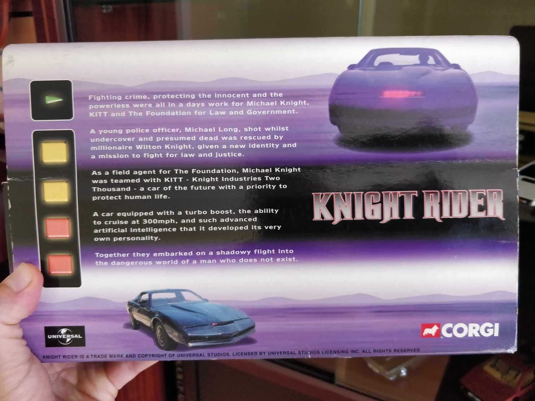 KITT e Michael Night - O Justiceiro, Knight Rider