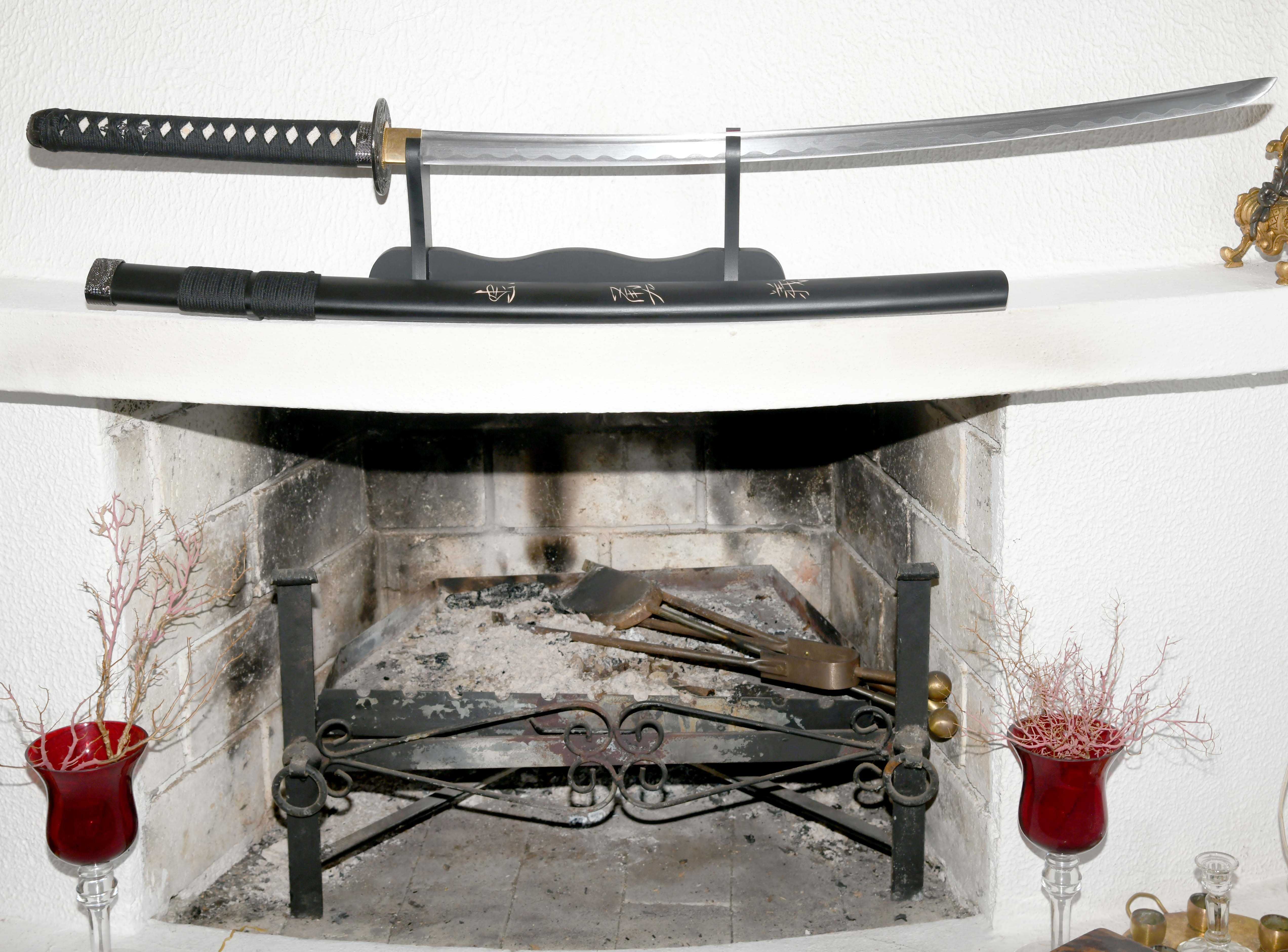 Espada Katana Samurai Honra, Coragem e Lealdade