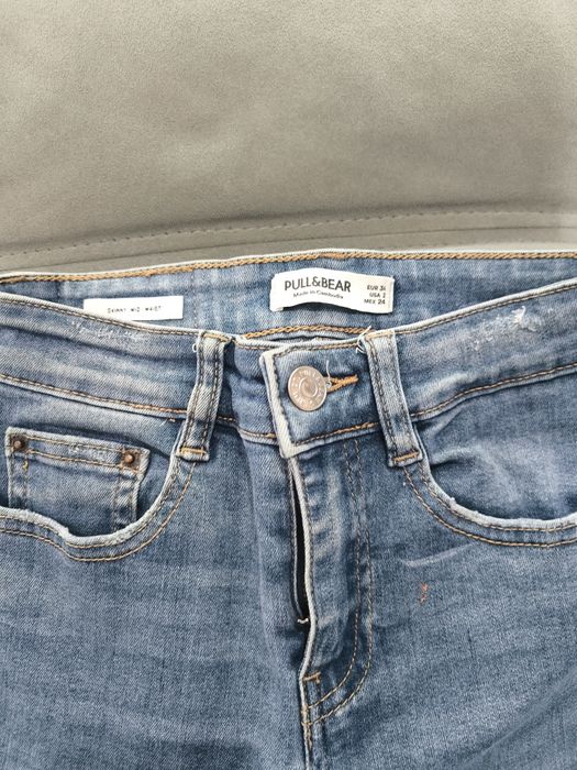 Calça de ganga para rapariga