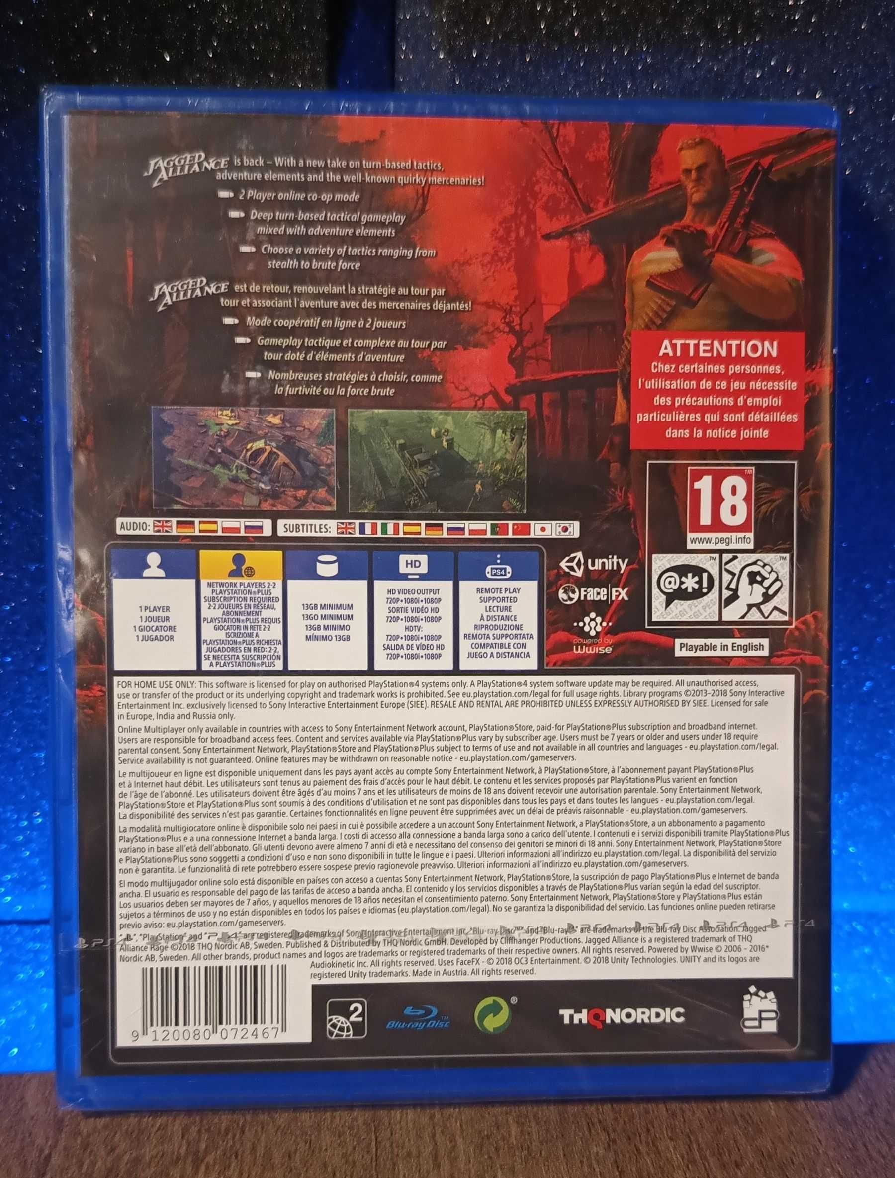 Jagged Alliance: Rage! PS4 / PS5 - gra taktyczno-strategiczna PL DUBB