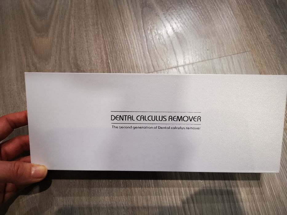 Skaler soniczny nowy, do usuwania kamienia nazębnego