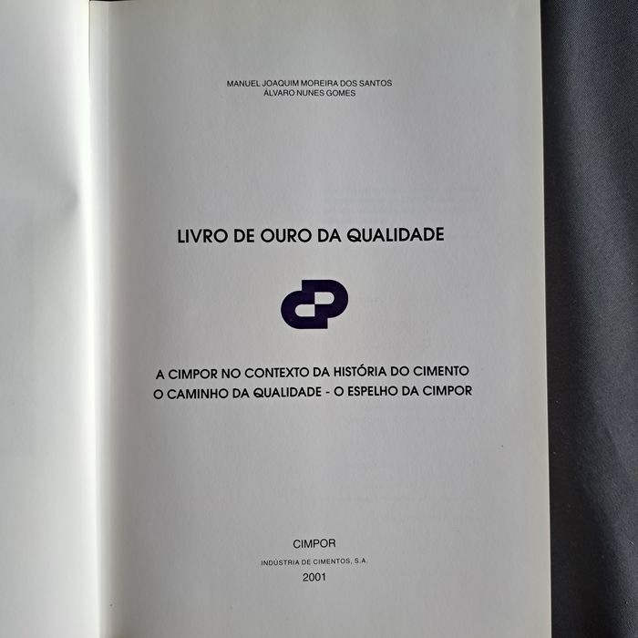 Livro de Ouro da Qualidade Cimpor