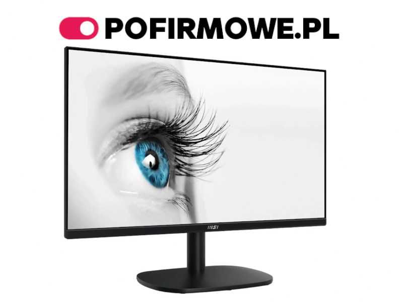 Nowy Monitor MSI PRO MP245V FullHD 100Hz 1ms Gwarancja 24 Miesiące