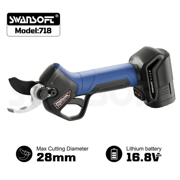 Sekator elektryczny walizka Swansoft akumulatorowy nożyce