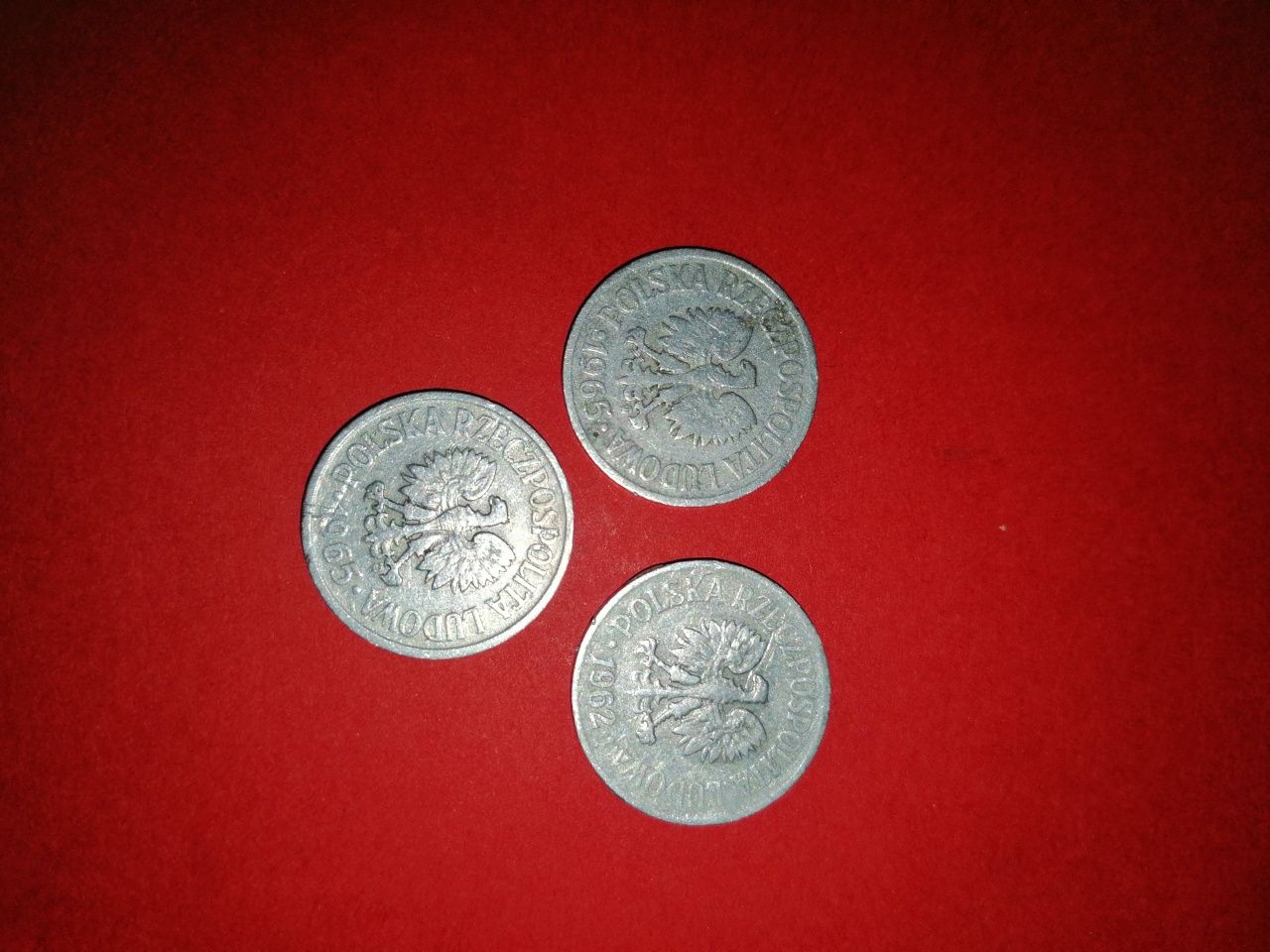 Monety PRL 20 groszy 1962, 1965 mały nakład, rzadkie