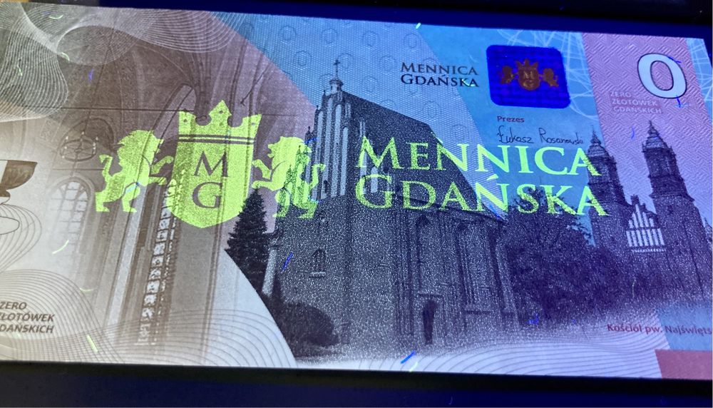 Bon banknot kolekcjonerski Mieszko I papier PWPW
