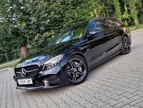Mercedes-Benz Klasa C AMG 2020r Lift Night Edition Full Opcja Virtual Radar ACC Kamera
