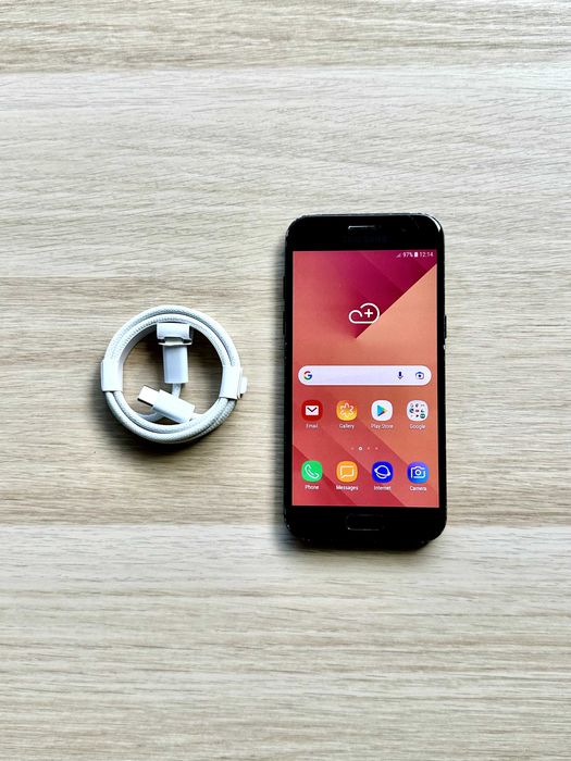 Samsung A3 2017 Czarny – Sprawny