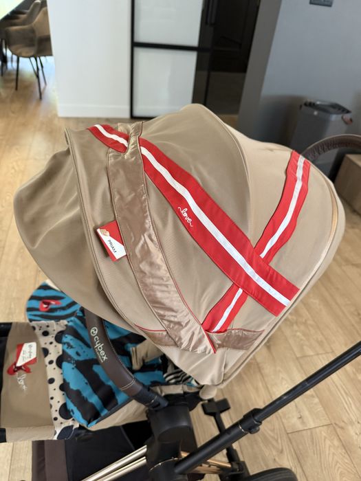 Wózek zestaw 4 w 1 Cybex Priam Karolina Kurkova