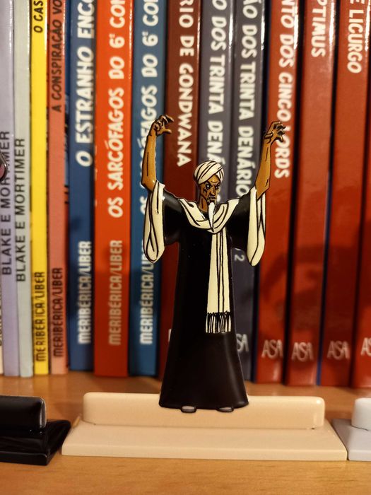 Figura de metal "Blake e Mortimer", Cheikh Abdel Razek, 2017
