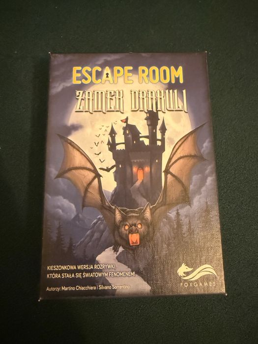 Gra planszowa Eskape Room Zamek Drakuli