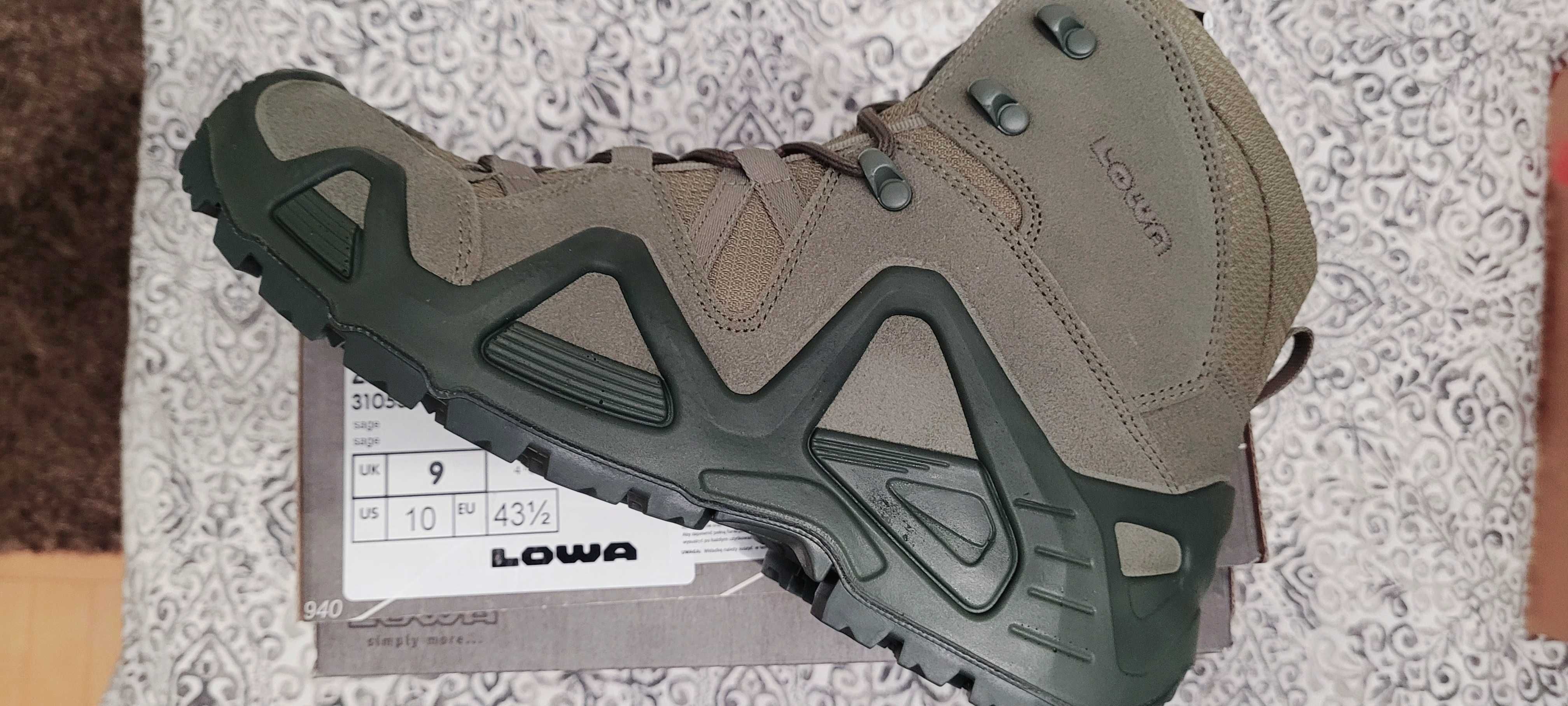 Buty LOWA szare zephyr