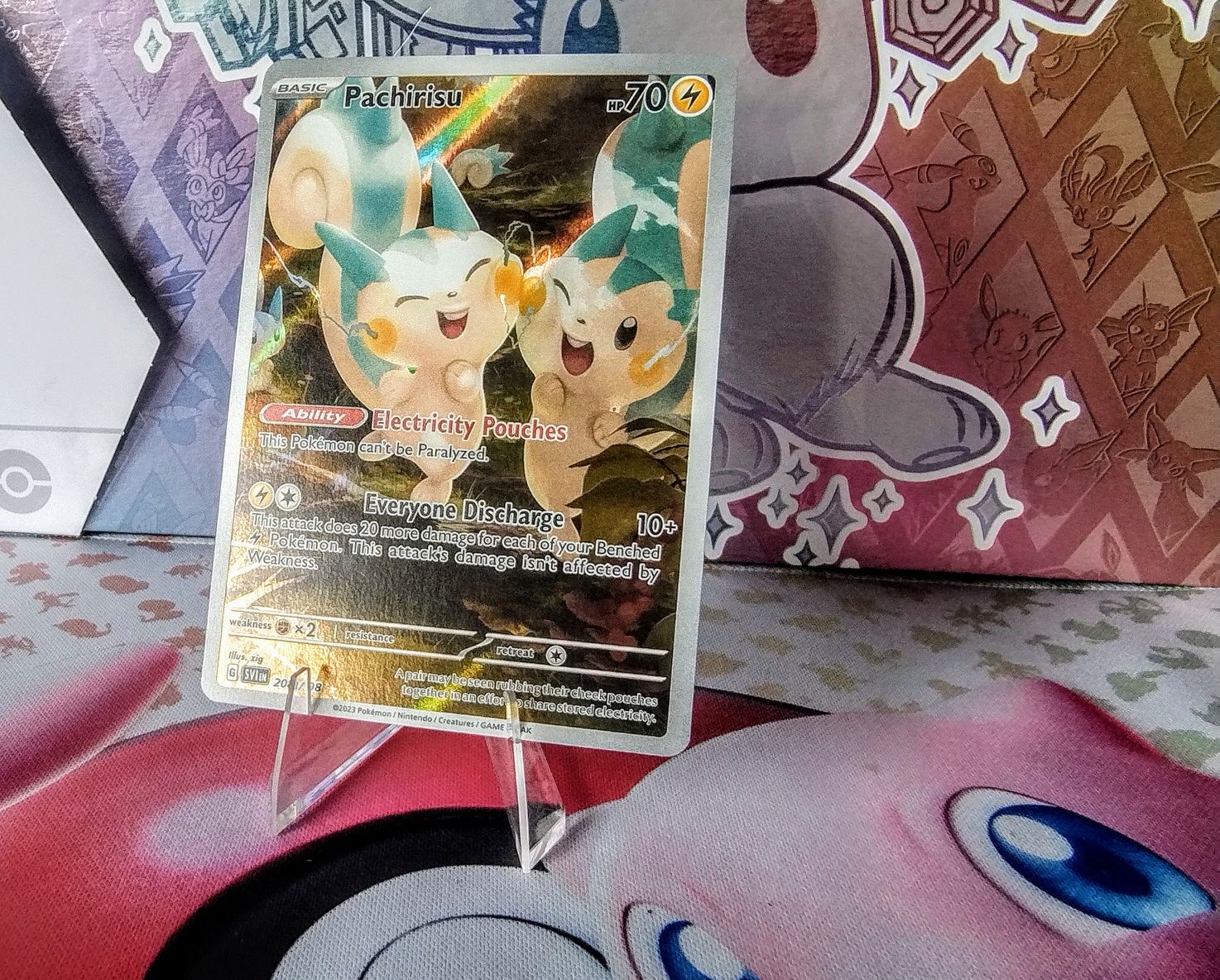 Karta pokemon Pachirisu SVI #208