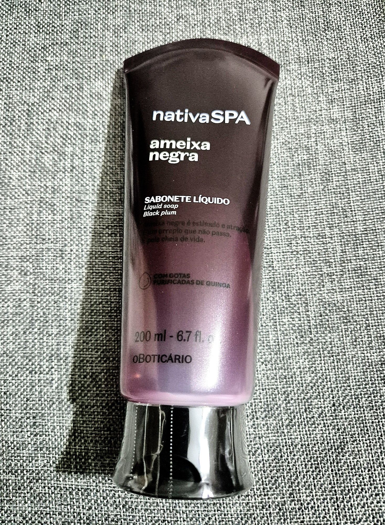 Sabonete Liquido Corporal Nativa Spa Ameixa Negra 200ml

Com gotas pur