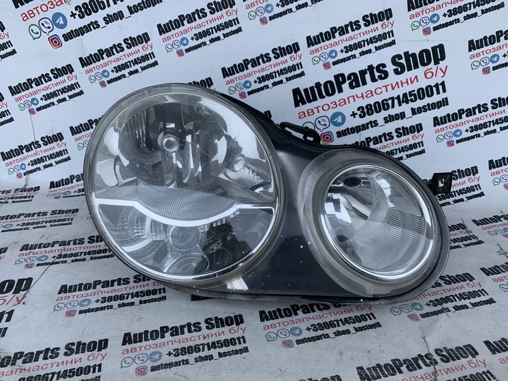 Фара VW Polo 01-05 фари Поло Вольксваген Поло галоген оптика фары фара