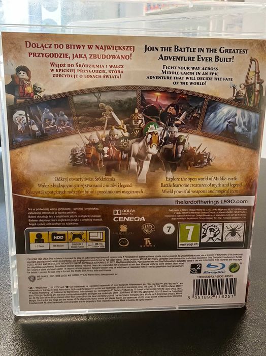 LEGO Władca Pierścieni PS3 Wysyłka Wymiana Sklep Mokotów