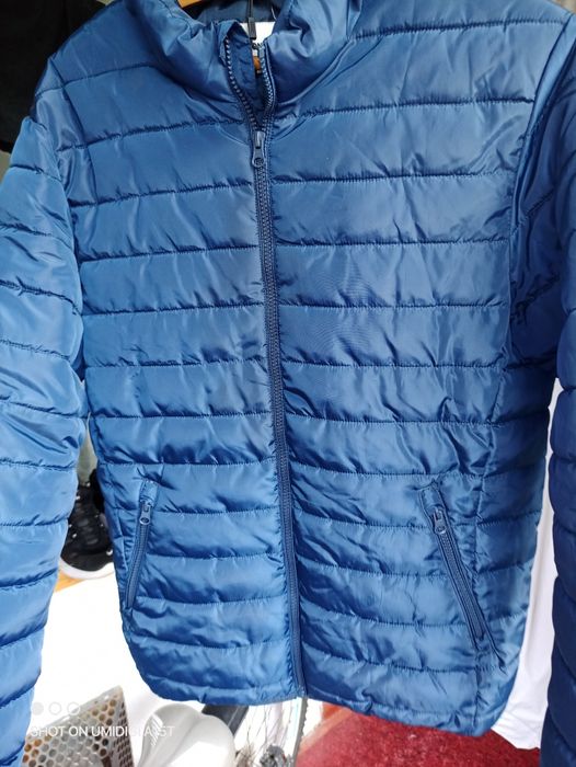 Чоловіча зимова куртка Jack & Jones M синя,стан нової.Мужская куртка