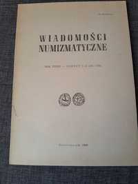 Wiadomości numizmatyczne Zeszyt 1-2 (131-132)