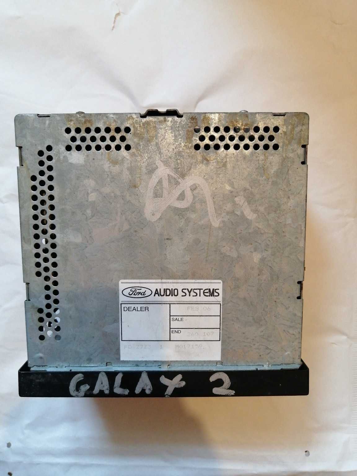 Radio Ford 5000 RDS – Galaxy / Transit – uszkodzone