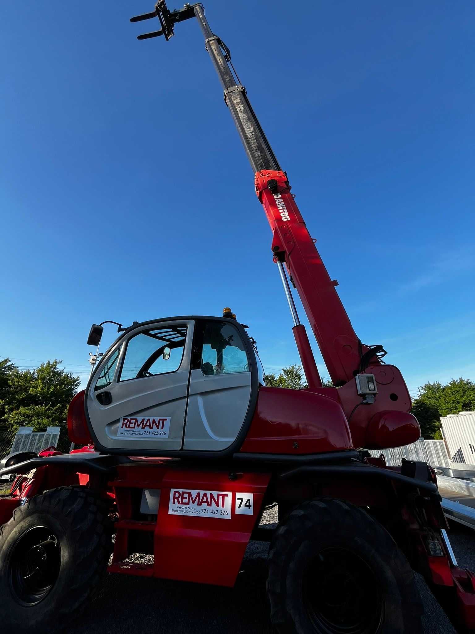 WYNAJEM Ładowarki  teleskopowej Manitou MRT 1850.