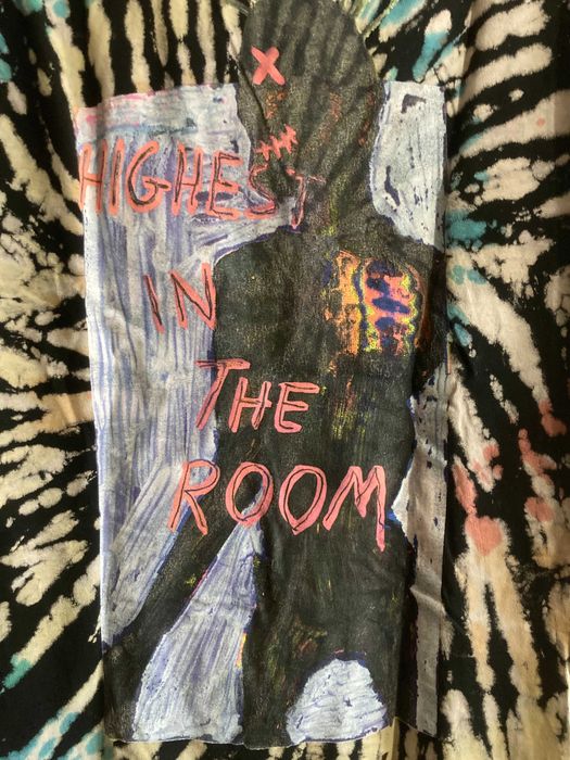 T-shirt Cactus Jack - Travis Scott - Highest In the Room - Tamanho L