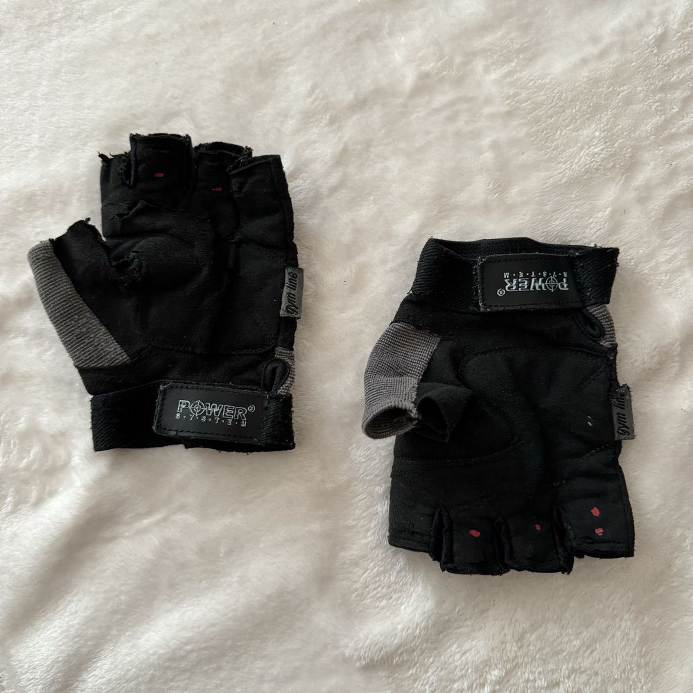 Перчатки чоловічі для залу для фітнесу тренувань Power system