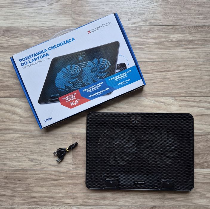 Podstawka do chłodzenia laptopa notebooka Xquantum CP301