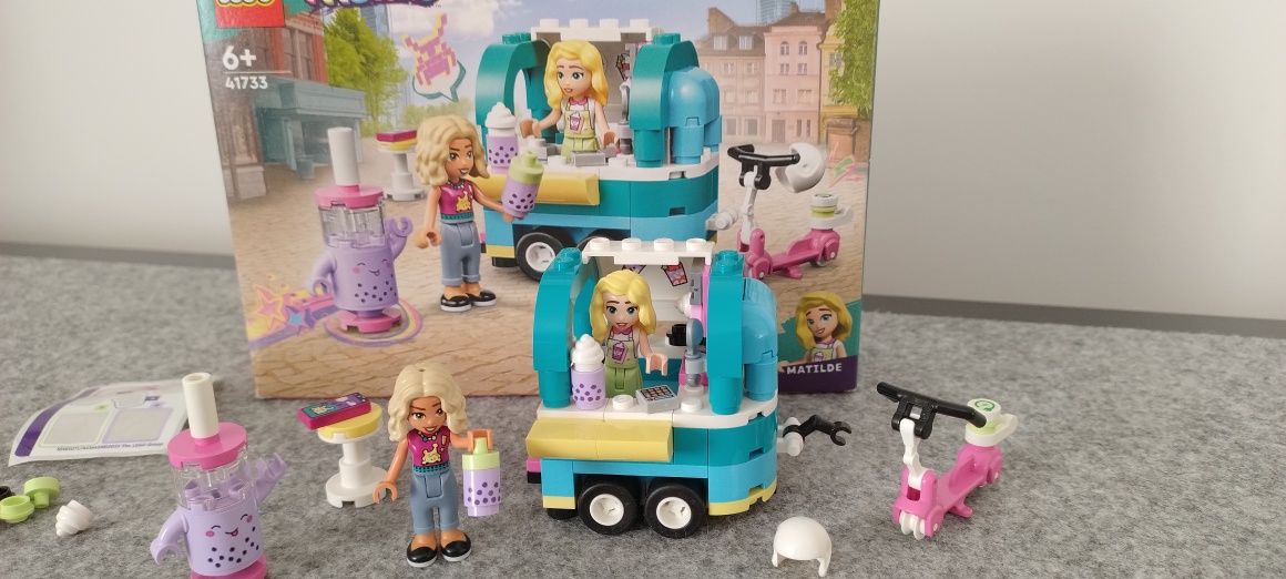 Klocki LEGO friends Mobilny sklep z bubble tea