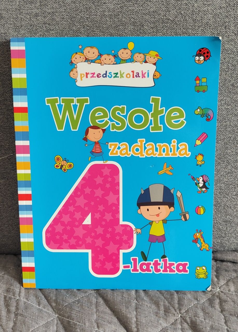 Wesołe zadania czterolatka 4-latka