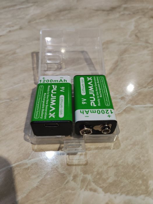 Продам акумуляторні Крони 9В 1200mah