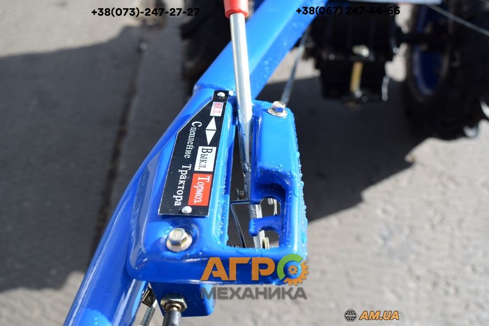 Мотоблок дизельний Зубр JR-Q78 ПЛЮС, 8 К.С., КПП 6+2