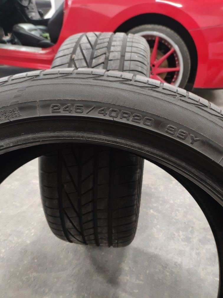 Komplet opon Goodyear Excellence 245/40/20 run flat