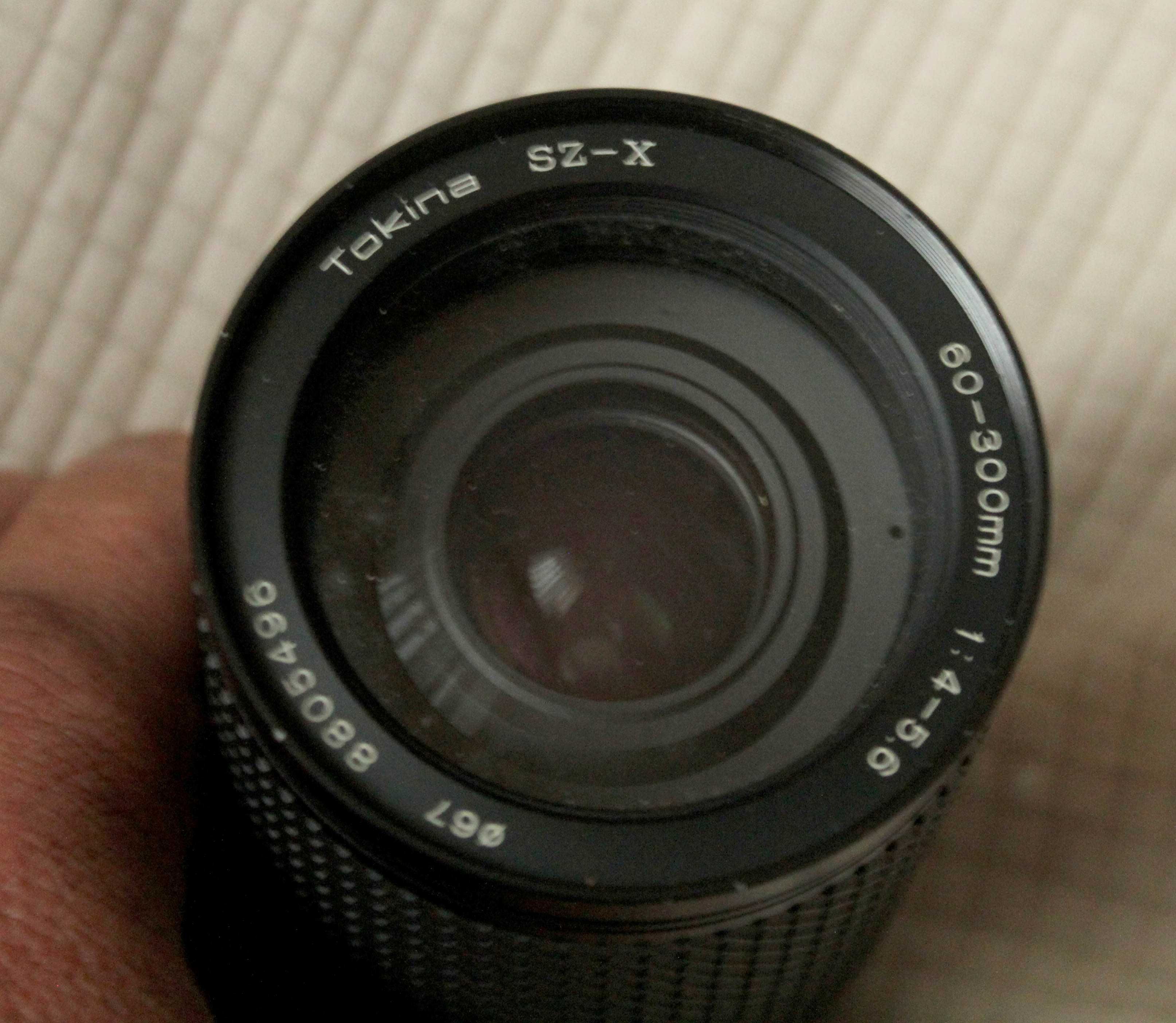 Tokina 60-300mm f4-5.6 SZ-X  Macro - Lens. Olympus OM.
