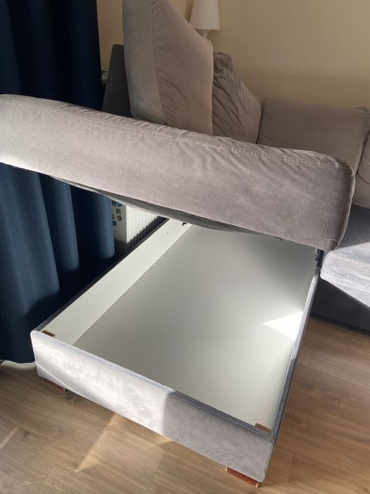 Narożnik kanapa z funkcją spania