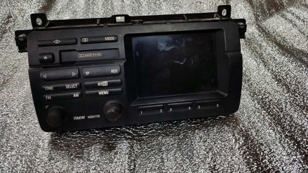 Монитор магнитола BMW E46 4:3  навигация RADIO/ CD/DVD GPS навигация
