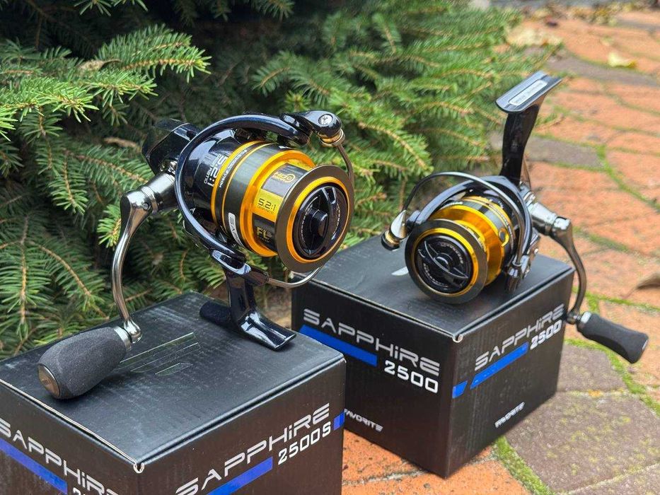 Катушка спининг Favorite Sapphire 2000S-2500-2500S-4000-4000S 7+1BB