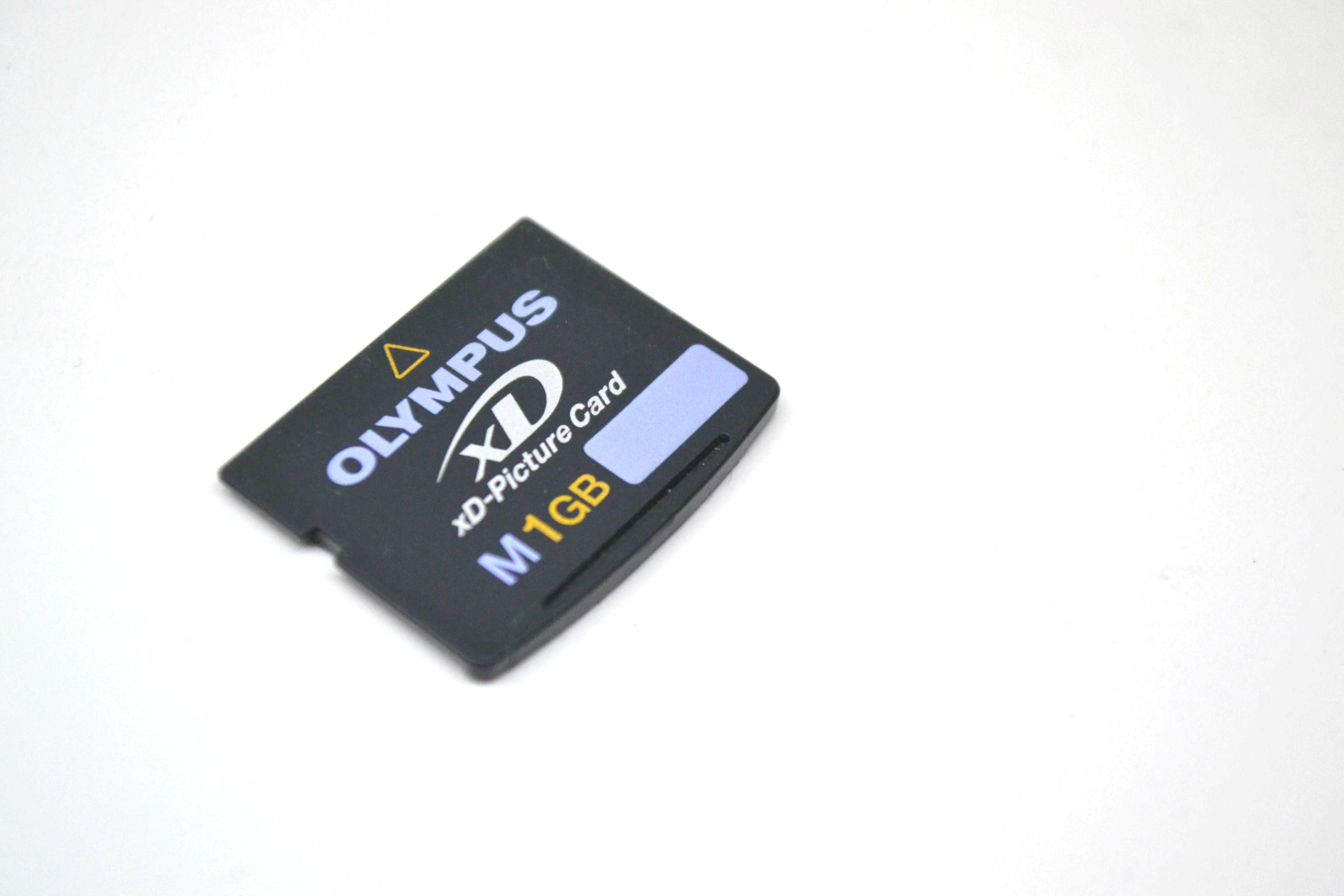karta pamięci xD OLYMPUS 1GB M fabryczne pudełko etui xD-Picture Card