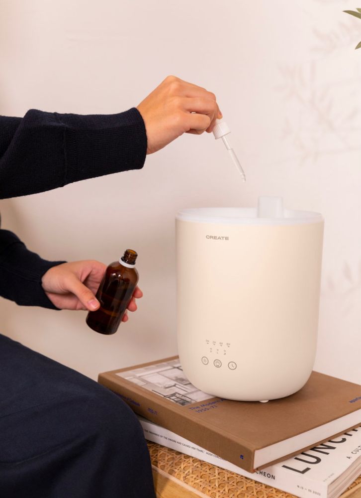 Humidificador Create HUMIZEN Ultra-sónico e Difusor de Aroma