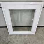 Okno pvc Nowe rozwierno uchylne 70x80cm kolor zewn orzech.