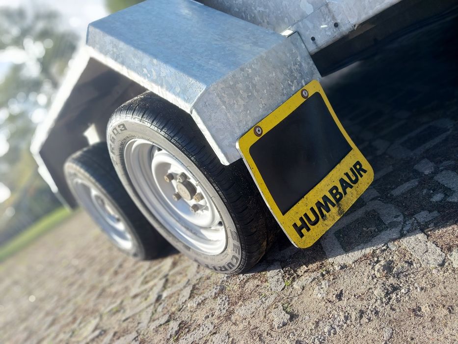 Przyczepa do minikoparki HUMBAUR 3500 DMC 2019R do przewozu maszyn